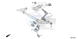 TRX680FAH Europe Direct - (ED) drawing STABILIZER