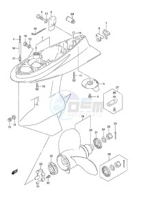 DF 60A drawing Gear Case High Thrust