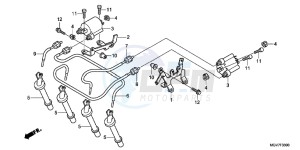 CBR600FAC drawing IGNITION COIL