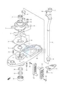 DF 50 drawing Water Pump