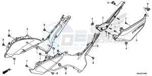 NC750SAG NC750S Europe Direct - (ED) drawing SIDE COVER