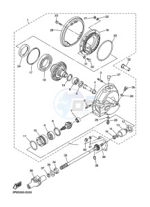 FJR1300D-AE FJR1300AE (B96L) drawing DRIVE SHAFT