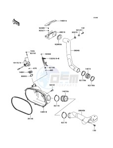 KVF360 KVF360-B3 EU drawing Converter Cover/Drive Belt