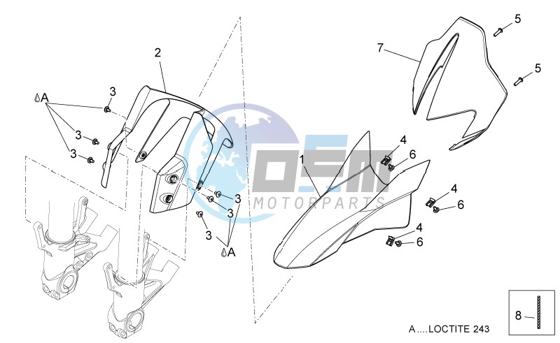 Front body - Front mudguard