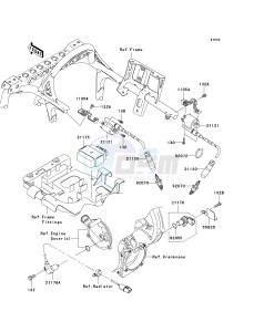 KVF 750 F [BRUTE FORCE 750 4X4I] (F8F) F8F drawing IGNITION SYSTEM