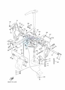 115CETOL drawing FRONT-FAIRING-BRACKET