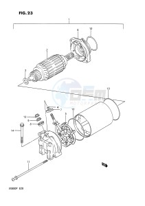 VX800 (E28) drawing STARTING MOTOR