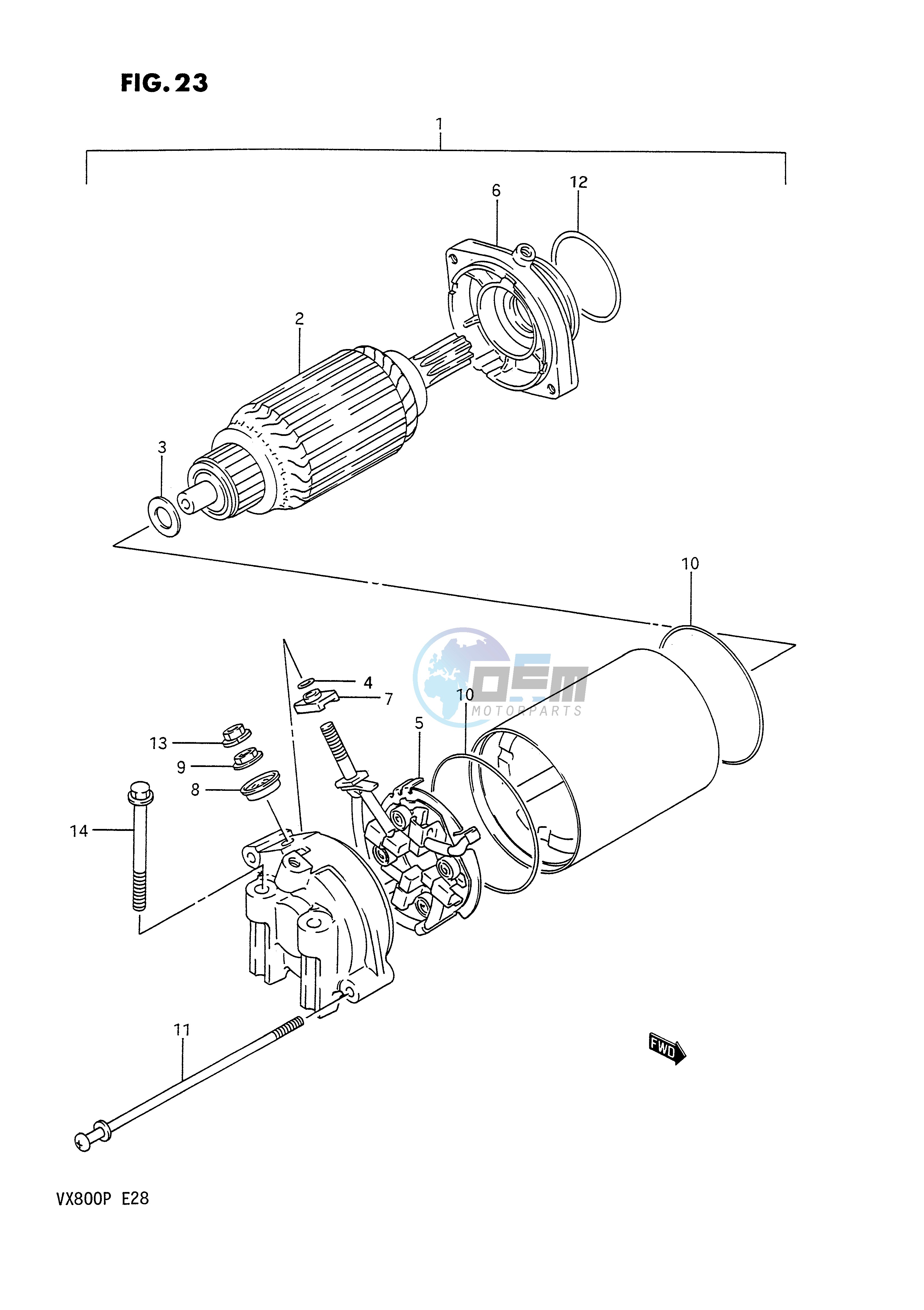 STARTING MOTOR