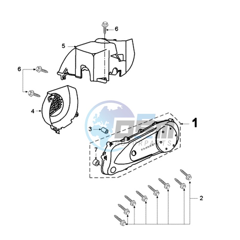 CRANKCASE COVER