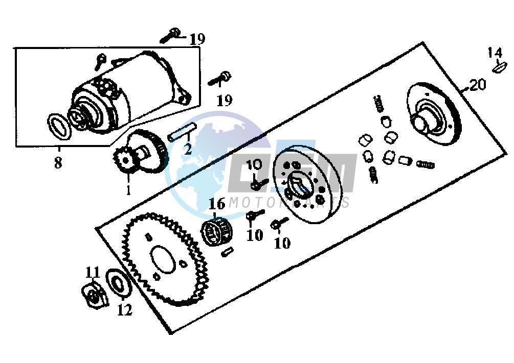 STARTING MOTOR