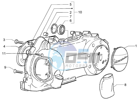 Crankcase cooling