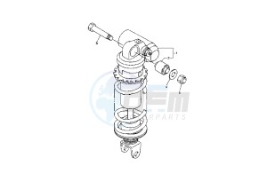 FZS FAZER 1000 drawing REAR SHOCK ABSORBER