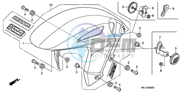 FRONT FENDER