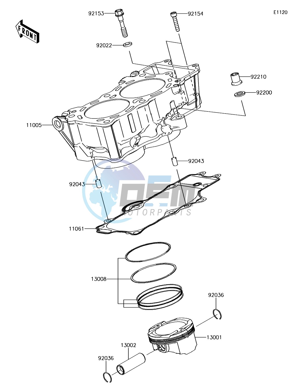 Cylinder/Piston(s)