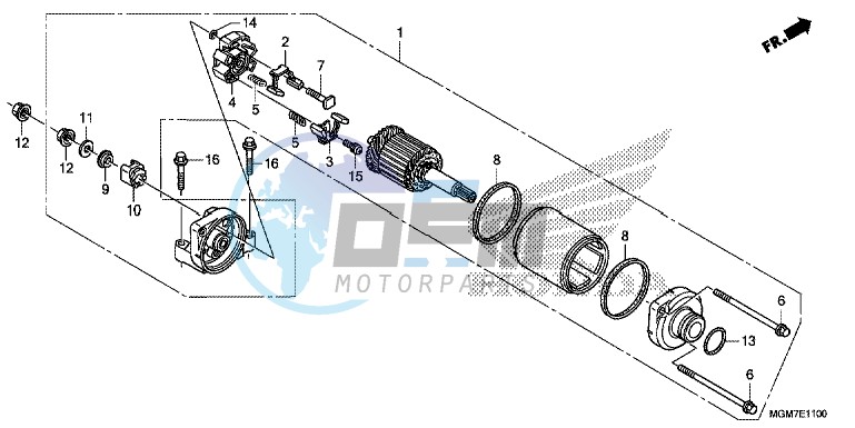 STARTING MOTOR