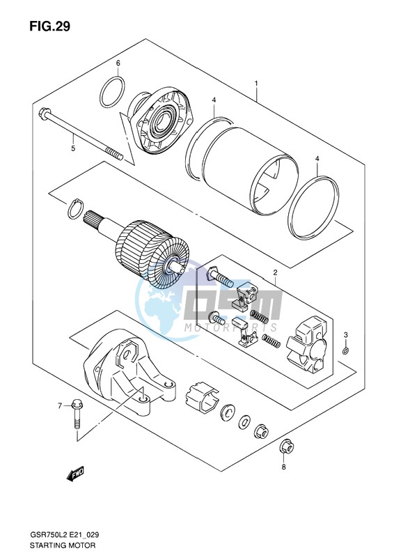 STARTING MOTOR