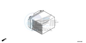 SH125E SH125 E drawing BATTERY