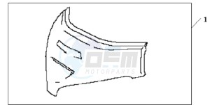 GL1800A BR - (BR) drawing CHROME GARNISH,SC