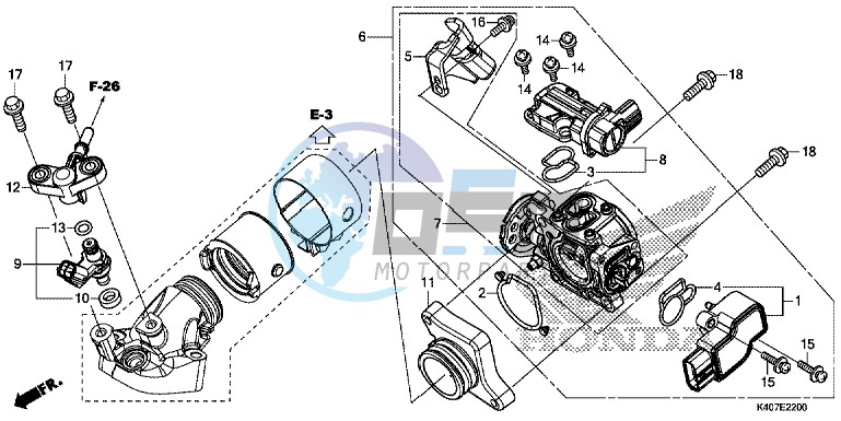 THROTTLE BODY/ FUEL INJECTOR