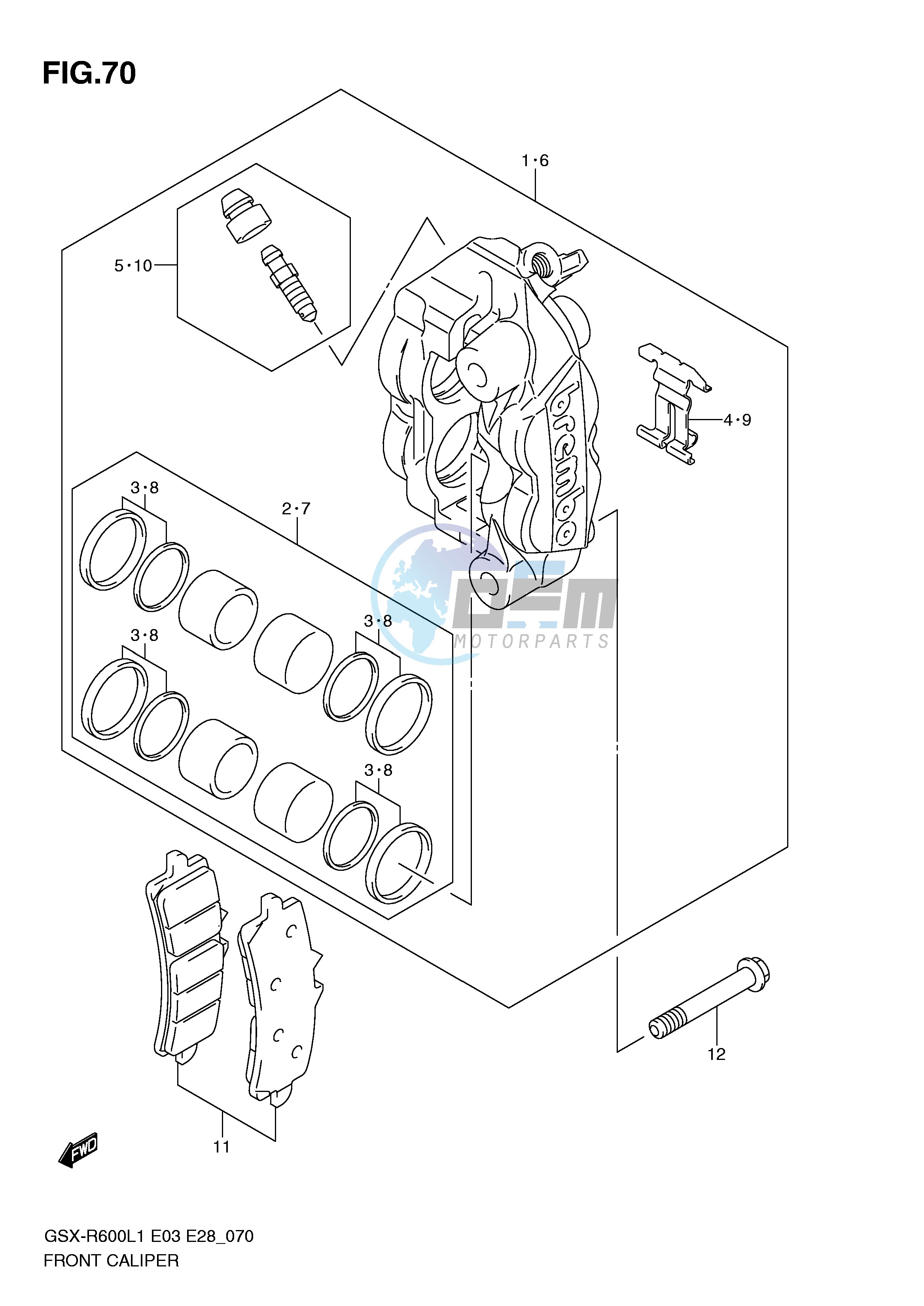 FRONT CALIPER