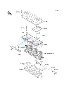 JT 900 E [900 STX] (E6F) E6F drawing FLAME ARRESTER