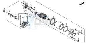 CB600F CB600F drawing STARTING MOTOR