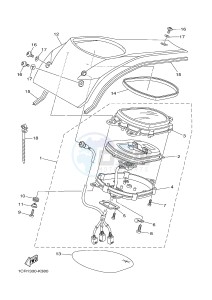 XV1900A MIDNIGHT STAR (1CR4) drawing METER