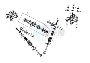 DXR QUAD - 250 cc drawing VALVE