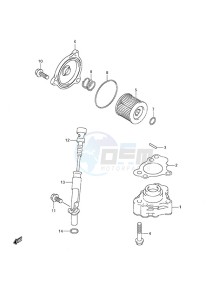 DF 8A drawing Oil Pump