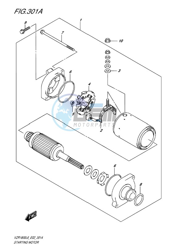 STARTING MOTOR