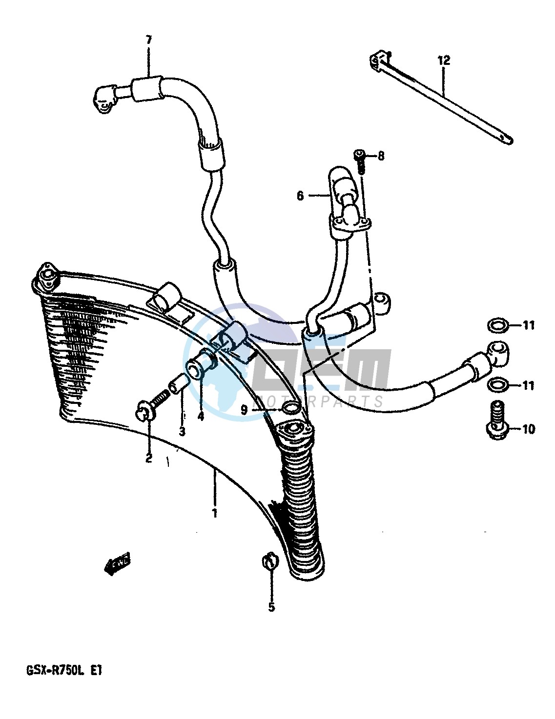 OIL COOLER (MODEL L)