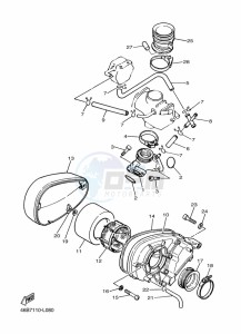 XV250 XV250M (BJP3) drawing INTAKE