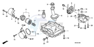 CBF1000A9 Europe Direct - (ED) drawing OIL PAN/OIL PUMP