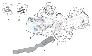 Scarabeo 100 4T e3 net drawing Engine