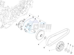 946 ARMANI 150 4T 3V ABS E3 (APAC) drawing Driving pulley