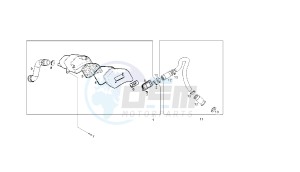 GP1 OPEN - 50 CC VTHPR1B1A EU2 drawing SECONDARY INTAKE