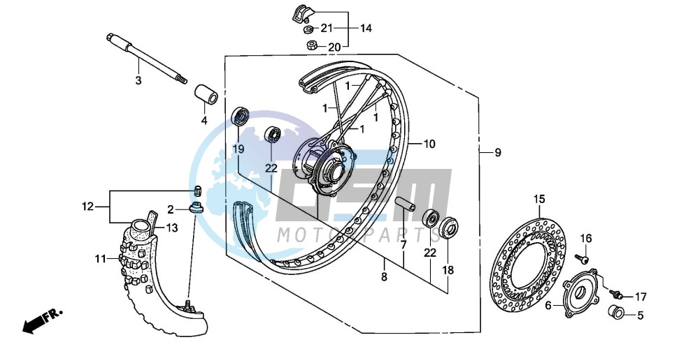 FRONT WHEEL