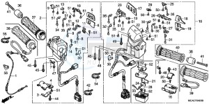 GL1800G GOLDWING 2ED drawing HANDLE SWITCH