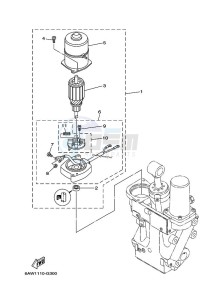 F350AETX drawing TILT-SYSTEM-2