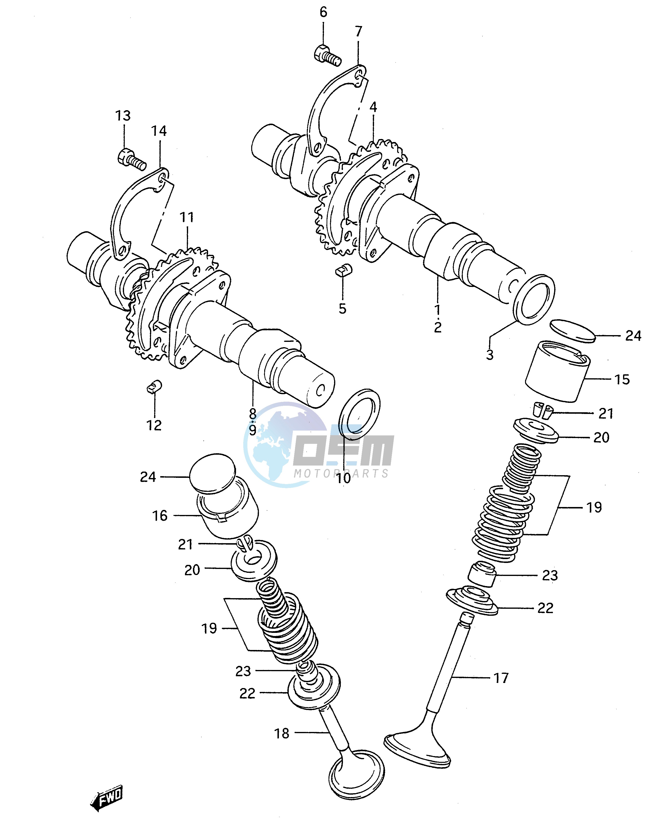 CAM SHAFT - VALVE