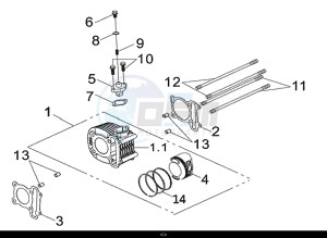 MIO 115 (FS11W1-EU) (L7-M0) drawing CYLINDER ASSY