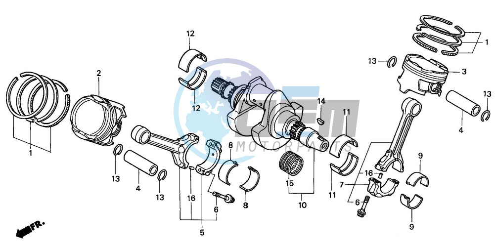 CRANKSHAFT/PISTON