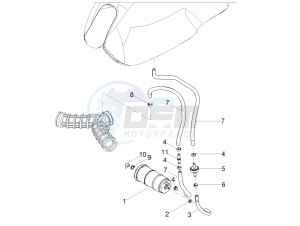 V7 III Racer 750 e4 (EMEA) drawing Fuel vapour recover system