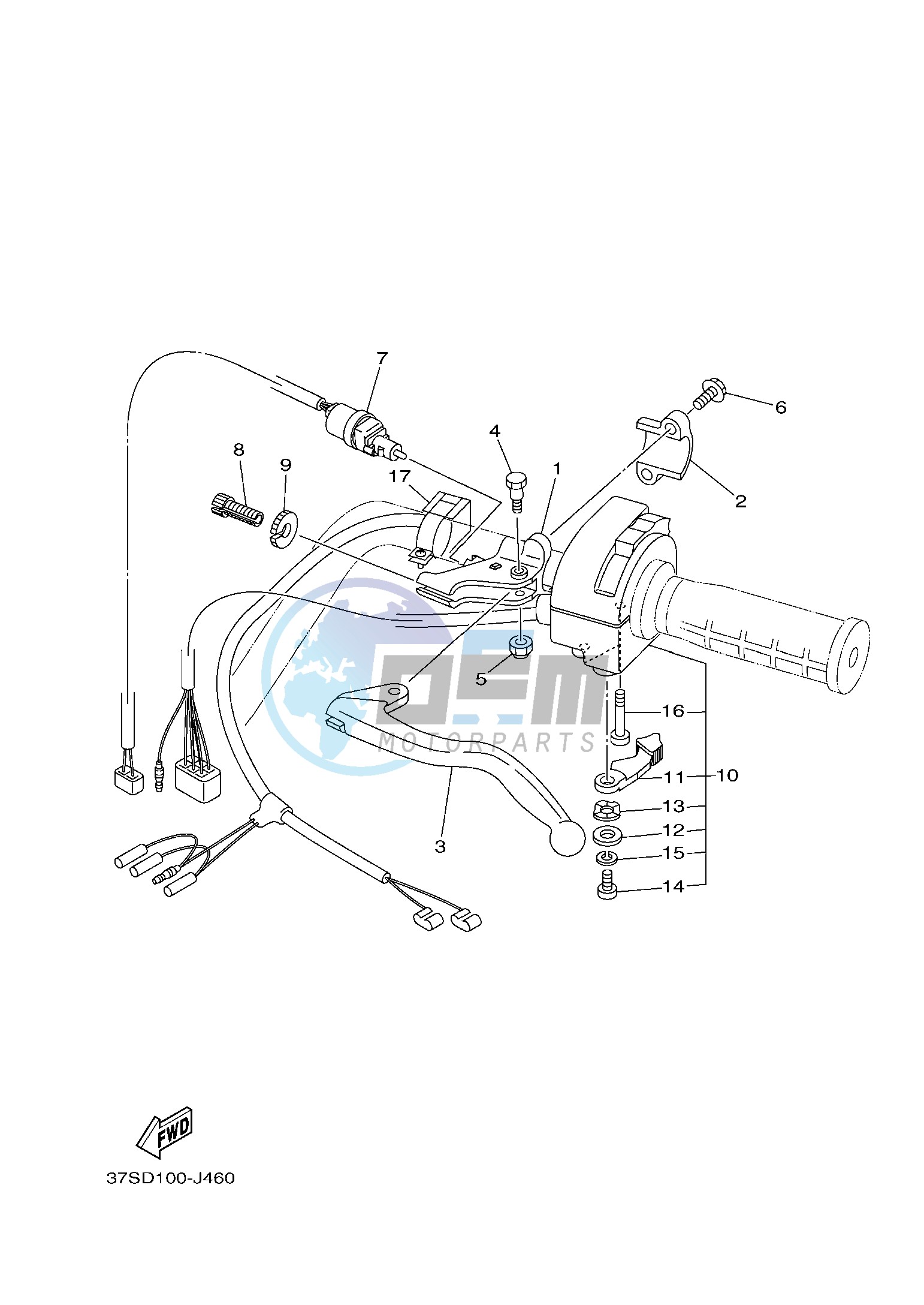 HANDLE SWITCH & LEVER