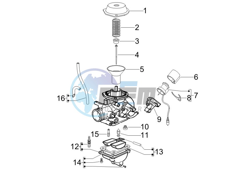 Carburetors components