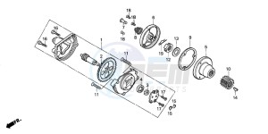 CG125 drawing OIL PUMP (2)