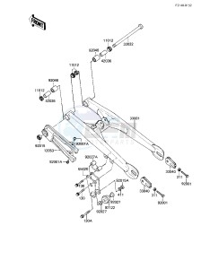 KX 80 E [KX80] (E1) [KX80] drawing SWING ARM