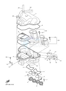 FZ8-S ABS FZ8 FAZER (ABS) 800 (1BD5 1BD7) drawing INTAKE