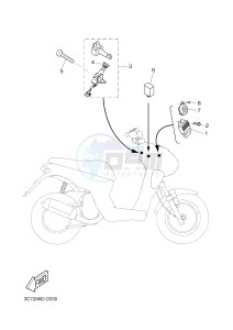 EW50N STUNT NAKED (3C7B) drawing ELECTRICAL 1