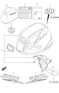 DF 30A drawing Engine Cover